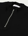 Calvin Klein Jeans Variegated Rib Half Zip Top