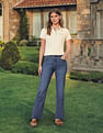 U.S. Polo Assn. Women High Rise Straight Fit Jeans