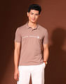U.S. Polo Assn. Denim Co. Brand Printed Work And Wander Polo Shirt