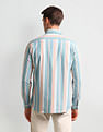 Arrow Sport Vertical Stripes Slim Fit Shirt