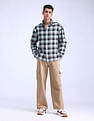 Flying Machine Oversized Fit Twill Shirt