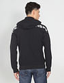 U.S. Polo Assn. Denim Co. High Neck Solid Detachable Hood Jacket