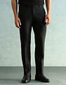 Arrow Solid Slim Fit Formal Trousers