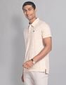 AD by Arvind Floral Print COOL-IT Real Deal Polo Shirt