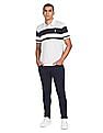 U.S. Polo Assn. Pique Striped Polo Shirt