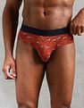 U.S. Polo Assn. Low Rise Printed OEB16 Briefs - Pack Of 3