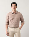 Arrow Grid Tattersall Checked Liberty Classic Fit Shirt