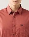 Arrow Sport Solid Pure Cotton Tailored Fit Shirt