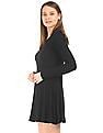 Aeropostale Long Sleeve Knit Skater Dress