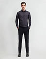 Arrow Manhattan Slim Fit All-over Print Shirt