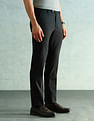 Arrow Solid Slim Fit Formal Trousers