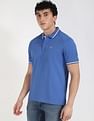 Tommy Hilfiger Solid Regular-Fit Cotton Polo Shirt