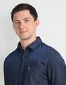 U.S. Polo Assn. Denim Co. Spread Collar Casual Denim Shirt