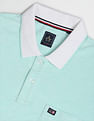 Arrow Sports Heathered Compact Cotton Polo Shirt