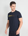 USPA Active Slim Fit Brand Print T-Shirt