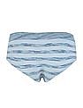 Aeropostale Space Dye Striped Seamless Boyshorts