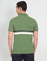 U.S. Polo Assn. Denim Co. Contrast Stripe Pique Polo Shirt