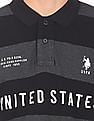 U.S. Polo Assn. Striped Short Sleeve Polo Shirt
