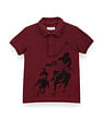 U.S. Polo Assn. Kids Boys Graphic Print Polo Shirt