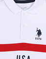 U.S. Polo Assn. Kids Brand Embroidered Cotton Polo Shirt