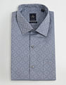 Arrow Slim Fit Geometric Pattern Shirt