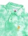 U.S. Polo Assn. Kids Boys All Over Printed Regular Fit Polo Shirt