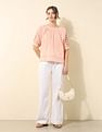 U.S. Polo Assn. Women Floral Embroidered Top
