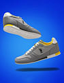 U.S. Polo Assn. Men Clemt 2.0 Grey Retro Sneakers