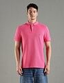 Tommy Hilfiger Solid Regular Fit Cotton Polo T-Shirt
