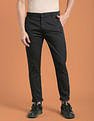 Flying Machine Mid Rise Solid F-Lite Trousers