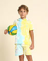 U.S. Polo Assn. Kids Boys All Over Printed Regular Fit T-Shirt