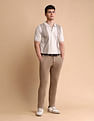 U.S. Polo Assn. Colourblocked Slim Fit Polo Shirt