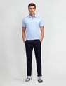 Arrow Sport Slim Fit Mid Rise Trousers