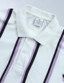 Flying Machine Vertical Striped Digitopia Polo Shirt