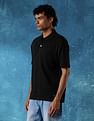 Flying Machine Relaxed Fit Solid Polo Shirt