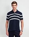 Arrow Sport Horizontal Striped Regular Polo Shirt