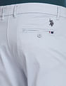 U.S. Polo Assn. Herringbone Textured Casual Trousers