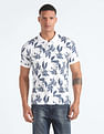 Flying Machine Mercerised Tropical Polo Shirt