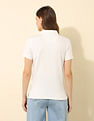 U.S. Polo Assn. Women Regular Fit Solid Polo Shirt