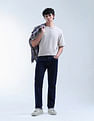 Flying Machine Freddie Slim Straight Fit Mid Rise Jeans