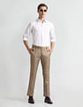 Arrow Newyork Cotton Nylon Slim Fit Shirt