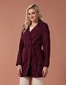 U.S. Polo Assn. Women Longline Lapel Collar Jacket
