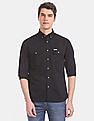 U.S. Polo Assn. Denim Co. Button Down Collar Solid Casual Shirt