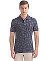 U.S. Polo Assn. Printed Slim Fit Polo Shirt