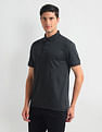 Arrow Solid Chest Pocket Polo Shirt