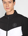 U.S. Polo Assn. Denim Co. High Neck Colour Block Padded Jacket