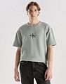 Calvin Klein Jeans Embroidered Logo Relaxed Fit Cotton T-Shirt