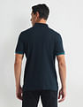 Arrow Sports Horizontal Stripe Cotton Polo Shirt