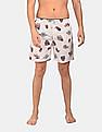 USPA Innerwear Relaxed Fit Printed IYAB Boxers - Pack Of 1