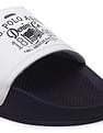 U.S. Polo Assn. Men Brand Print Open Toe Toplin 5.0 Slides